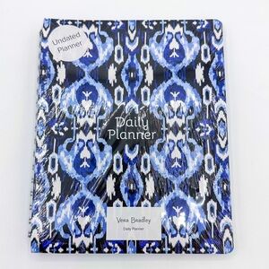 Vera Bradley Island Ikat Undated Daily Planner